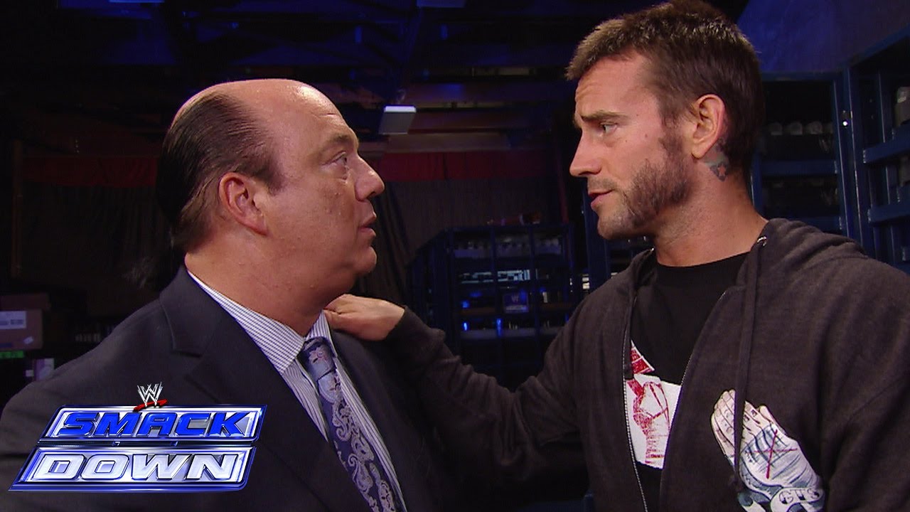 Paul Heyman y CM Punk en WWE SmackDown (05/07/2013) / WWE Paul Heyman ya no apoya a CM Punk