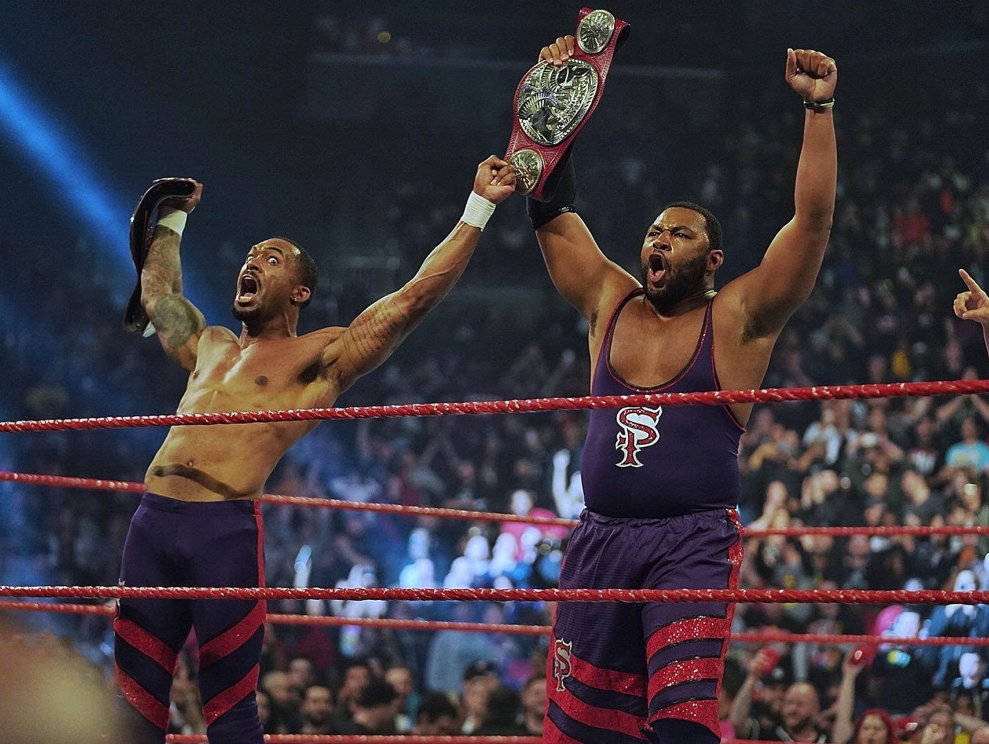 equipo de Ricochet y Cedric Alexander