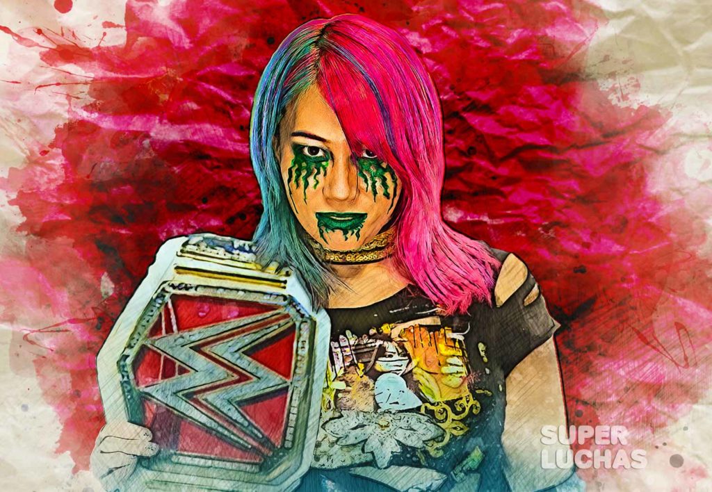 Asuka crea confusión: ¿enfrentará a Lacey Evans en Elimination Chamber?