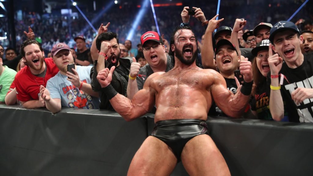 La frustración de Drew McIntyre