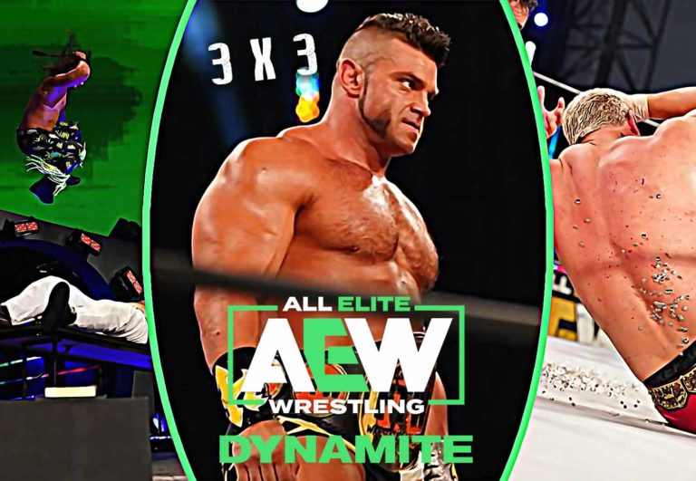 3 x 3: Lo mejor y lo peor de AEW Dynamite 22 de julio 2020