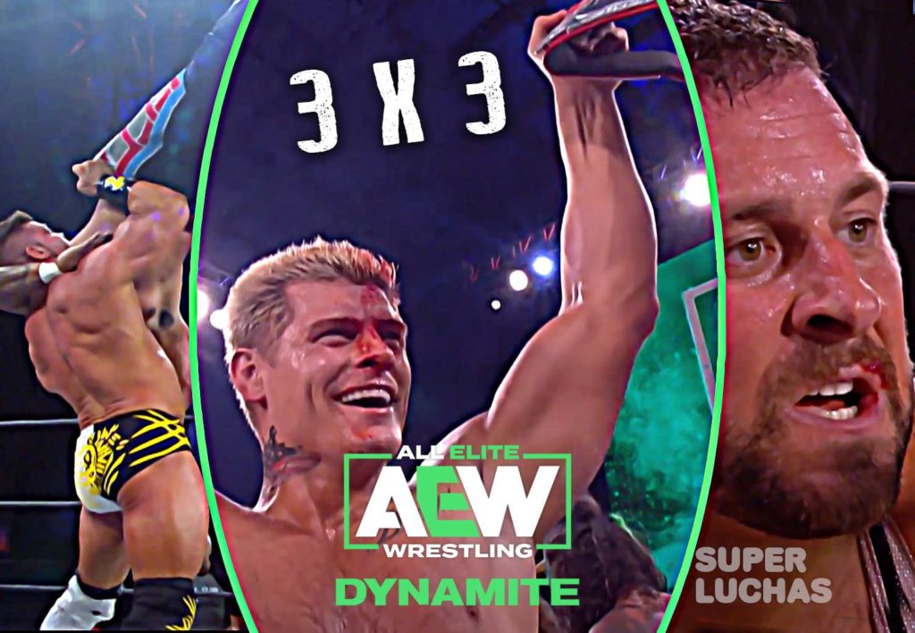 3 x 3: Lo mejor y lo peor de AEW Dynamite 3 de junio 2020
