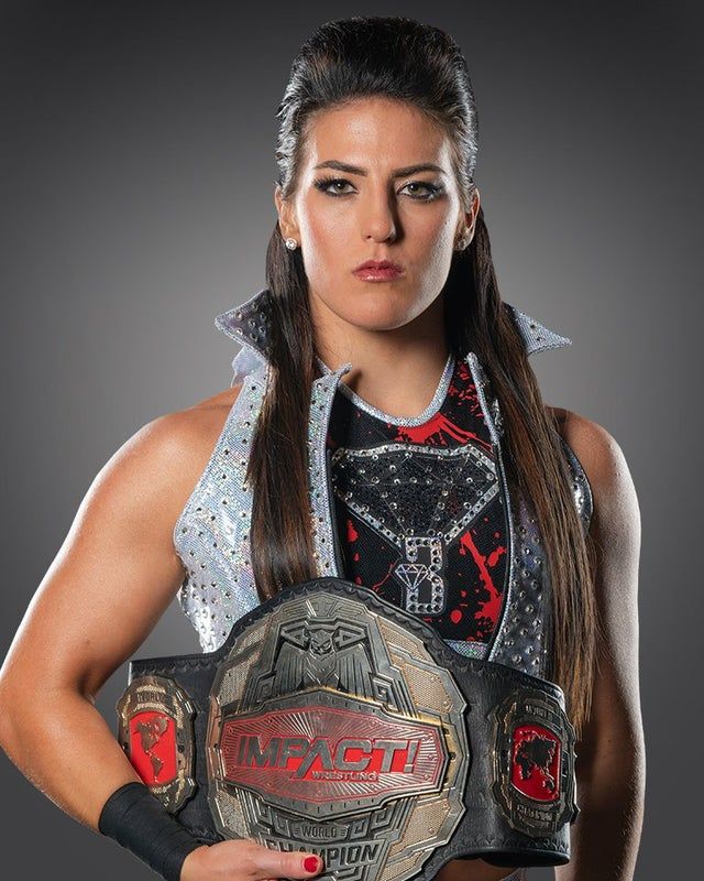 Tessa Blanchard como Campeona Mundial Impact - Anthem Sports & Entertainment