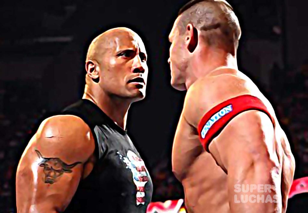 The Rock y John Cena