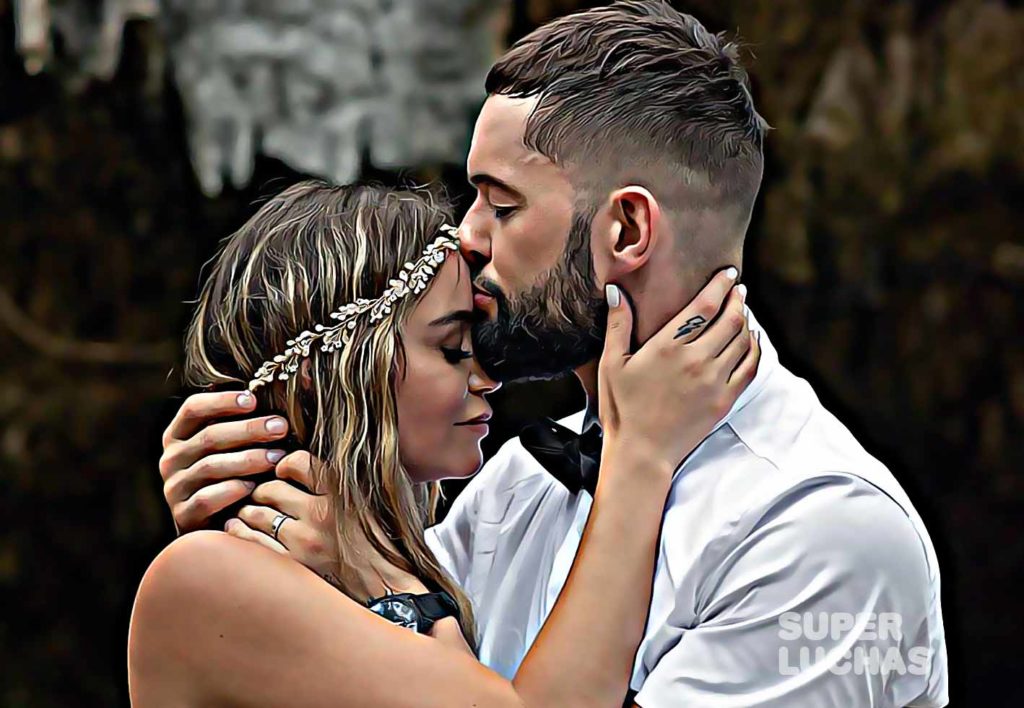 Finn Balor y Vero Rodriguez