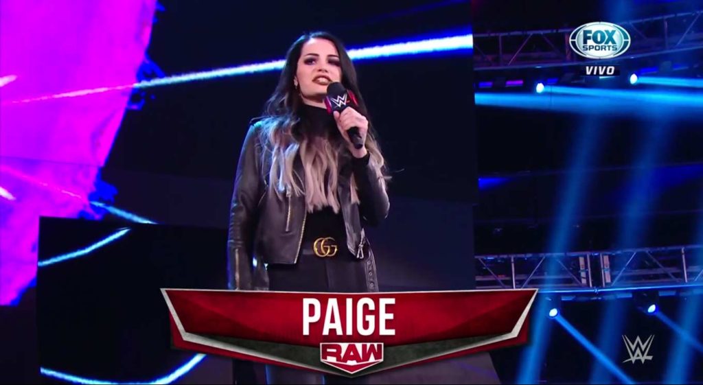 Paige - WWE RAW