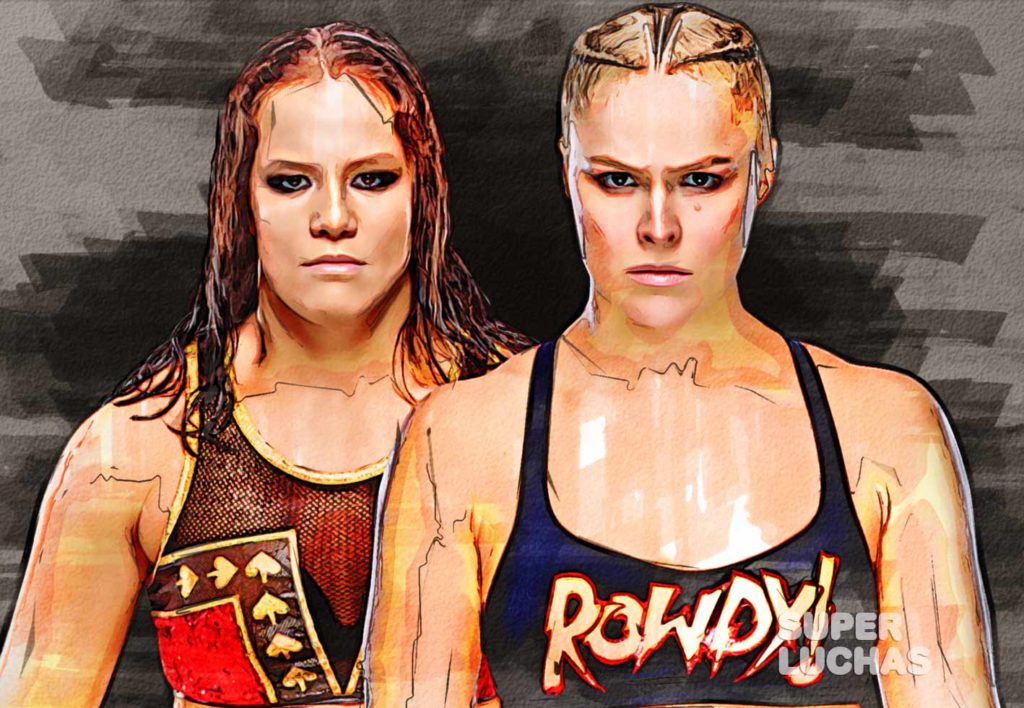 Ronda Rousey y Shayna Baszler