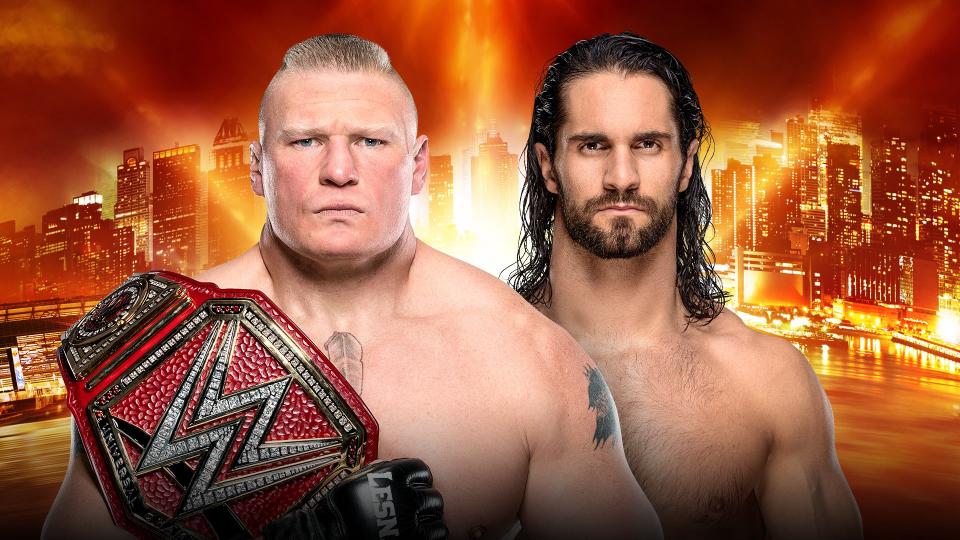 Seth Rollins vs. Brock Lesnar