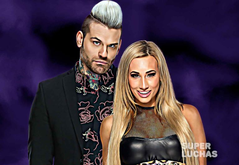 Carmella y Corey Graves se divierten