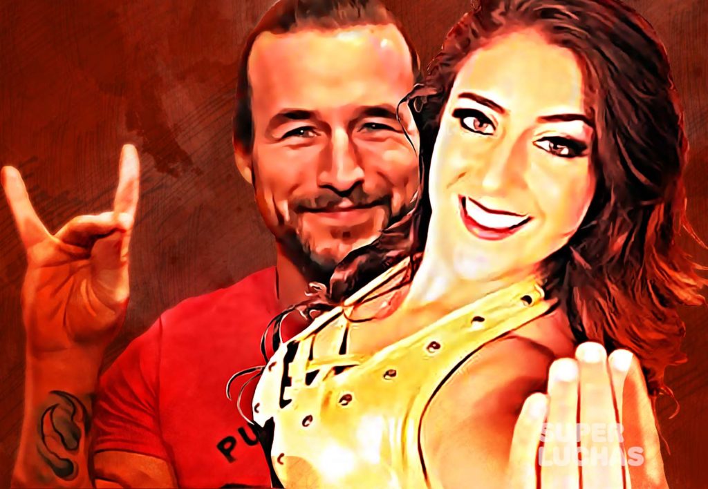 Adam Cole y Britt Baker