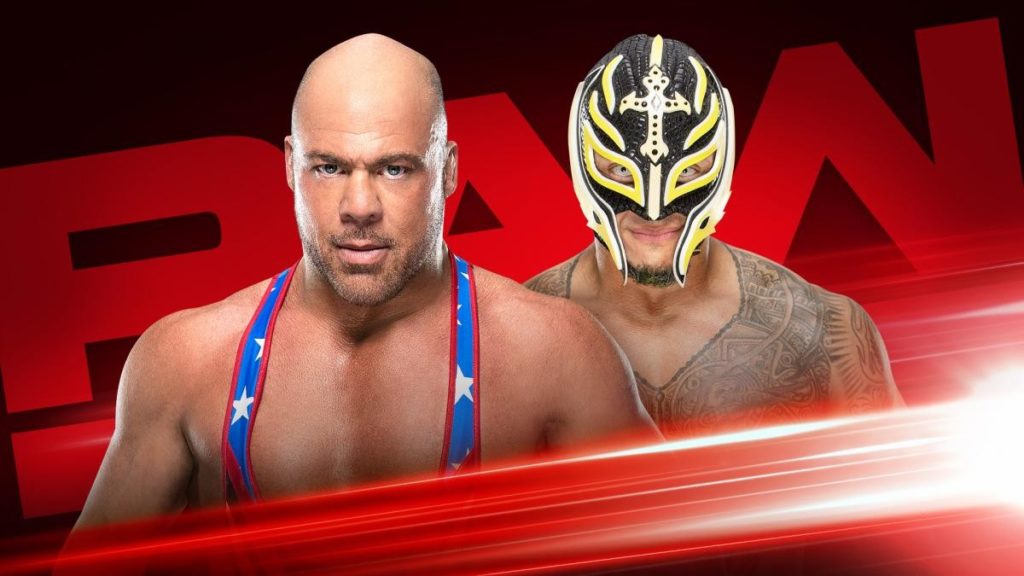 Kurt Angle vs. Rey Mysterio cancelada para WWE Monday Night Raw (01/04/2019) / WWE