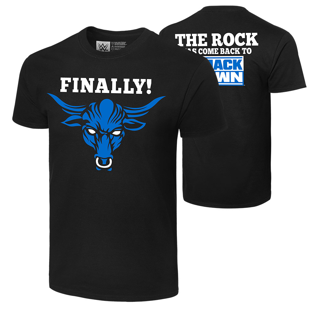 WWE Shop pone a la venta camiseta de The Rock