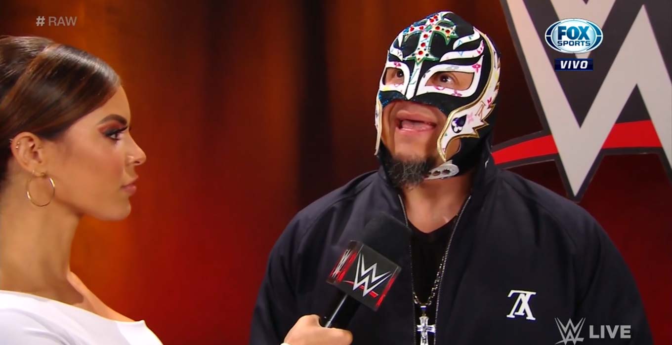 ¿Rey Mysterio lesionado?