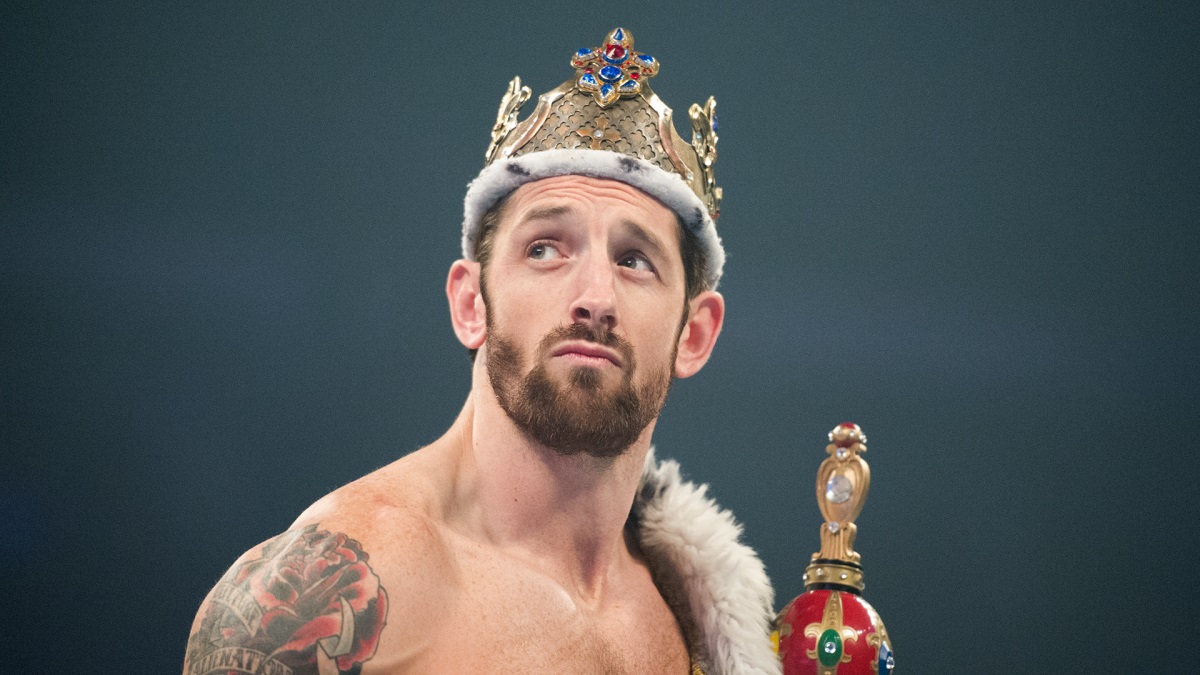 Wade Barrett como King Barrett en 2015 / WWE