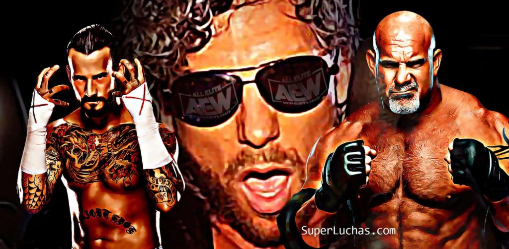 Punk Omega Goldberg AEW