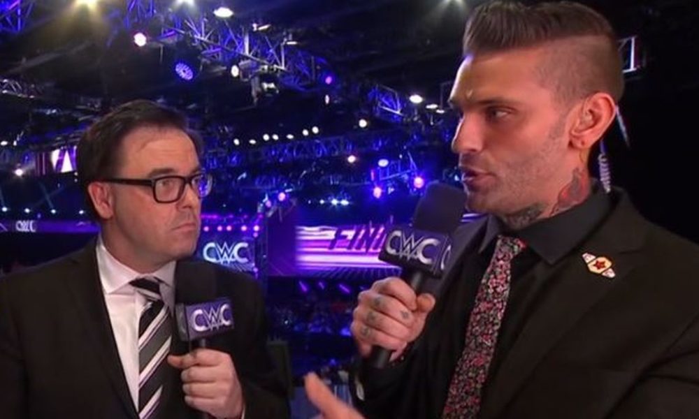Mauro Ranallo agradece a Corey Graves