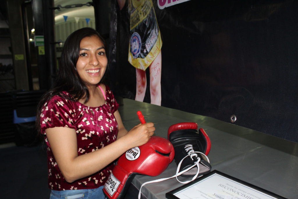 "Voy a seguir dejando huella en el boxeo": Yesica Nery Plata 5 "Voy a seguir dejando huella en el boxeo": Yesica Nery Plata 5