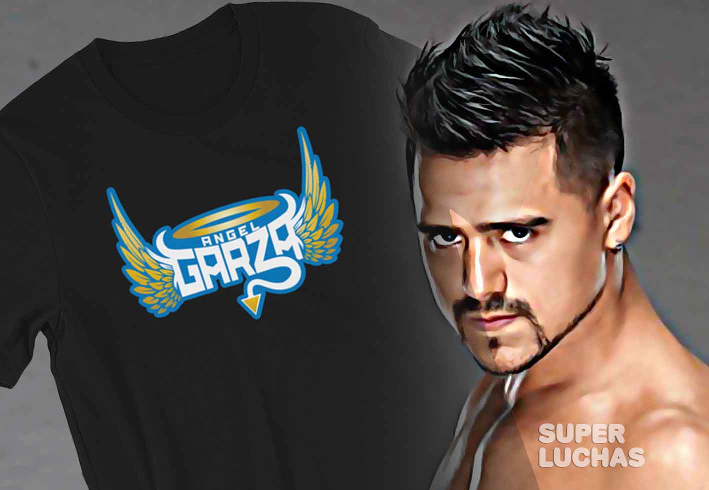Camiseta de Ángel Garza de venta en WWE Shop