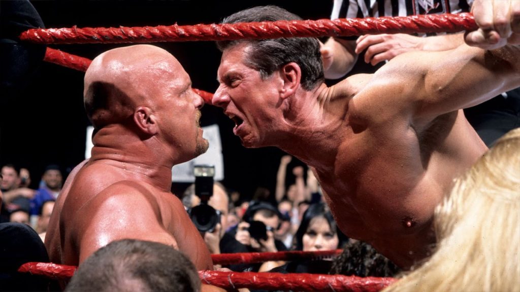 Stone Cold y fue piedra angular en el desarrollo y posterior éxito en la rivalidad recordada como guerra de los lunes por las noches