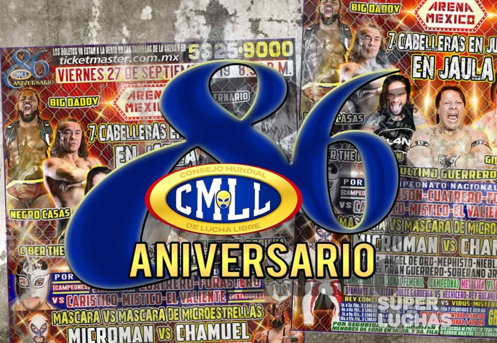 Cobertura CMLL Aniversario 86