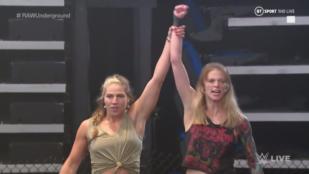marina shaffir y jessamyn duke raw underground 31 de agosto 2020 Jessamyn Duke y Marina Shafir en Raw el 31 de agosto de 2020 - WWE