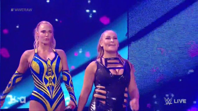 Natalya y Lana en Raw (31/08/2020) - WWE