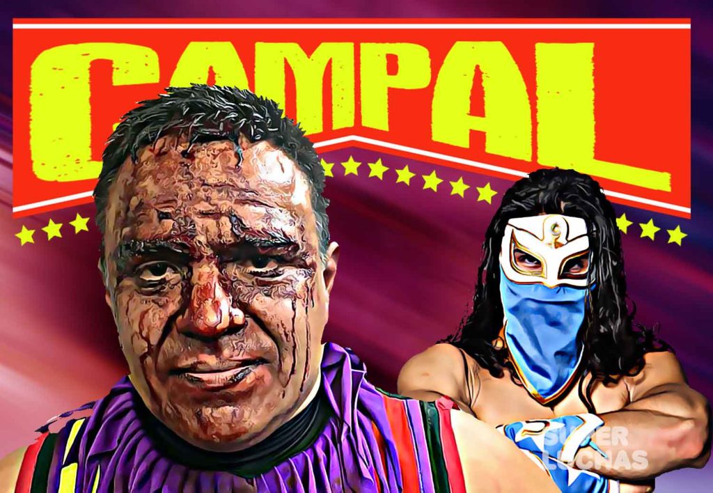 CAMPAL: Monsther Clown sin máscara y Bandido en el CMLL