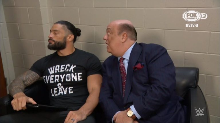 roman reigns y paul heyman smackdown 28 de agosto 2020