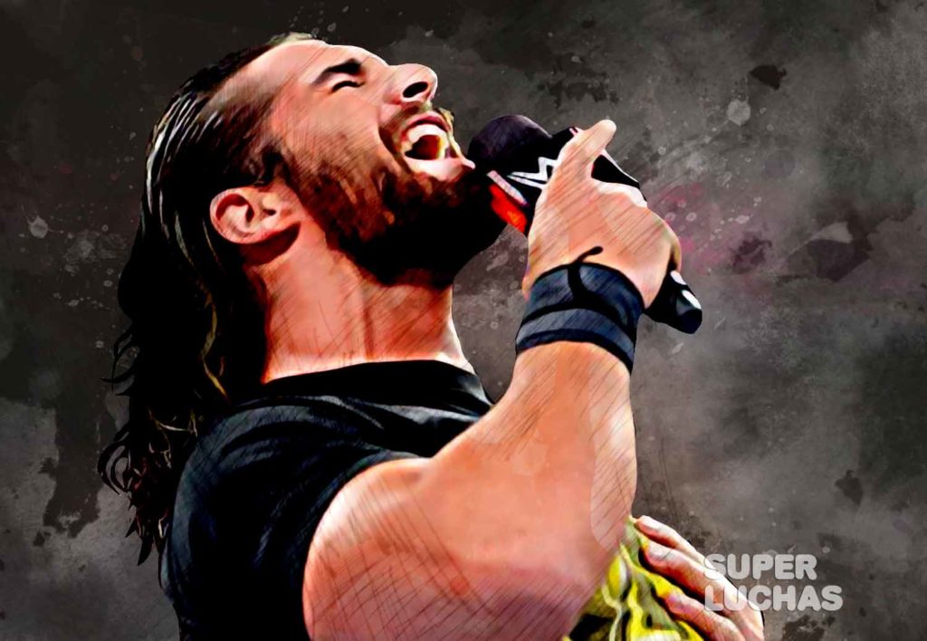 Seth Rollins en WrestleMania 36