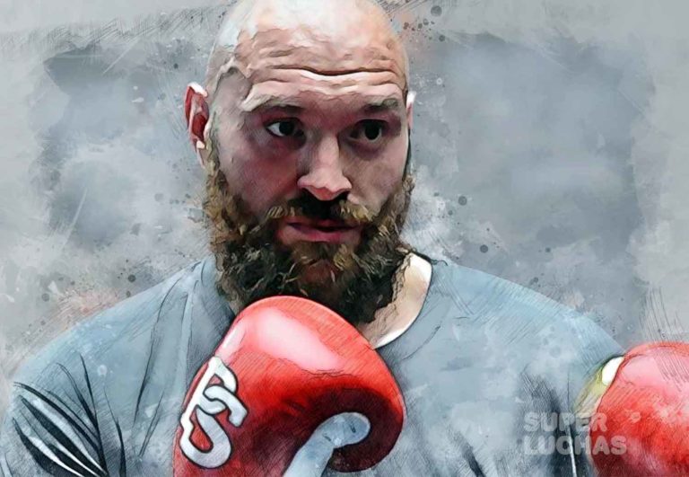 Tyson Fury estuvo entre bastidores de WrestleMania Backlash