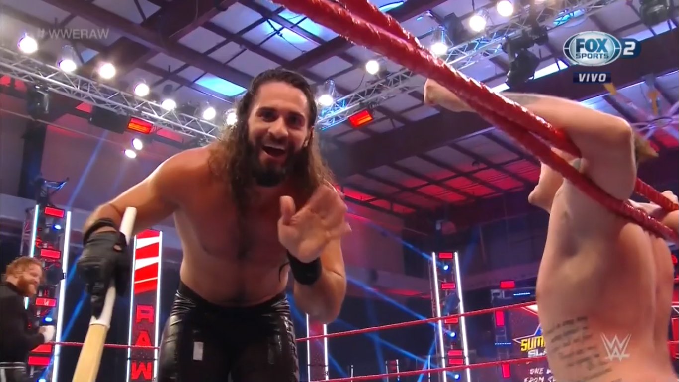 Seth Rollins en WWE Raw (10/08/2020) / WWE