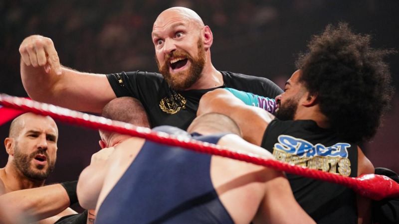 Tyson Fury en WWE