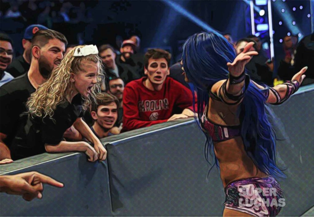 Sasha Banks hija de Lacey Evans