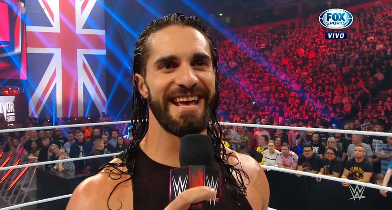 Seth Rollins en WWE Backstage