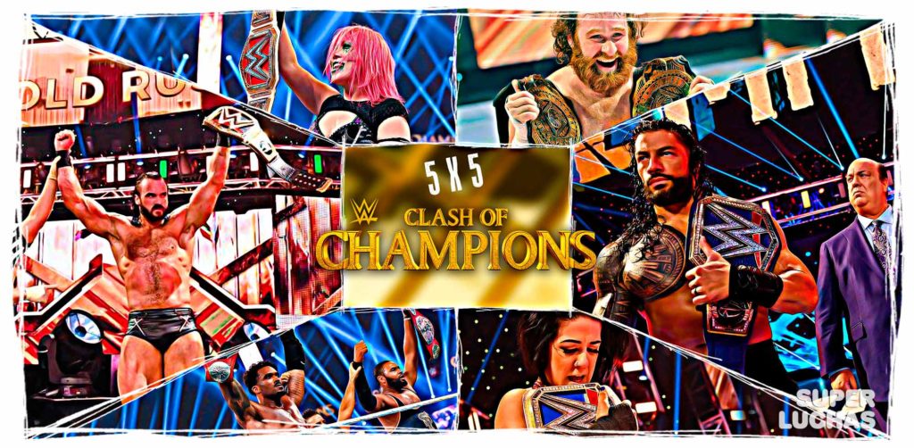 5 x 5: Lo mejor y lo peor de Clash of Champions 2020