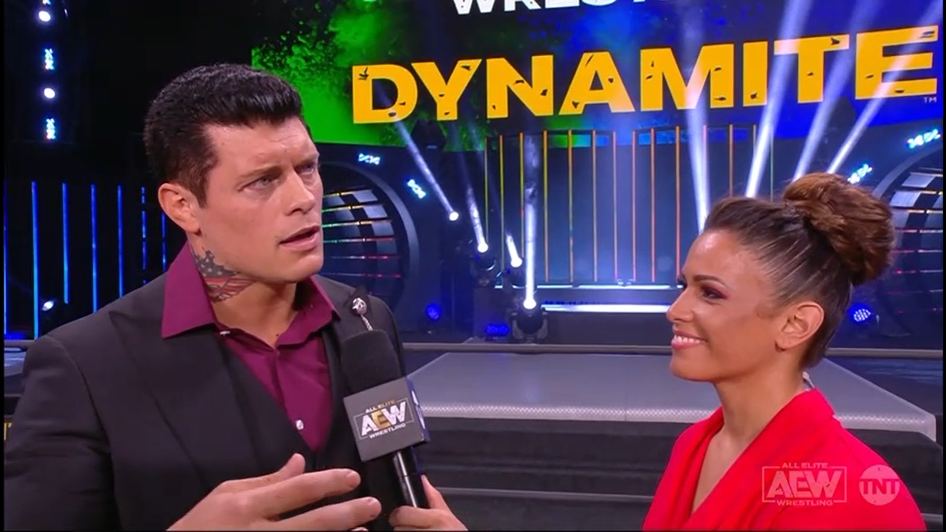 Cody Rhodes AEW Dynamite 30.09.2020 2