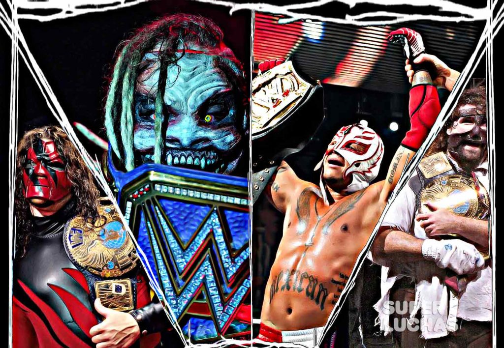 Kane Fiend Mysterio Mankind