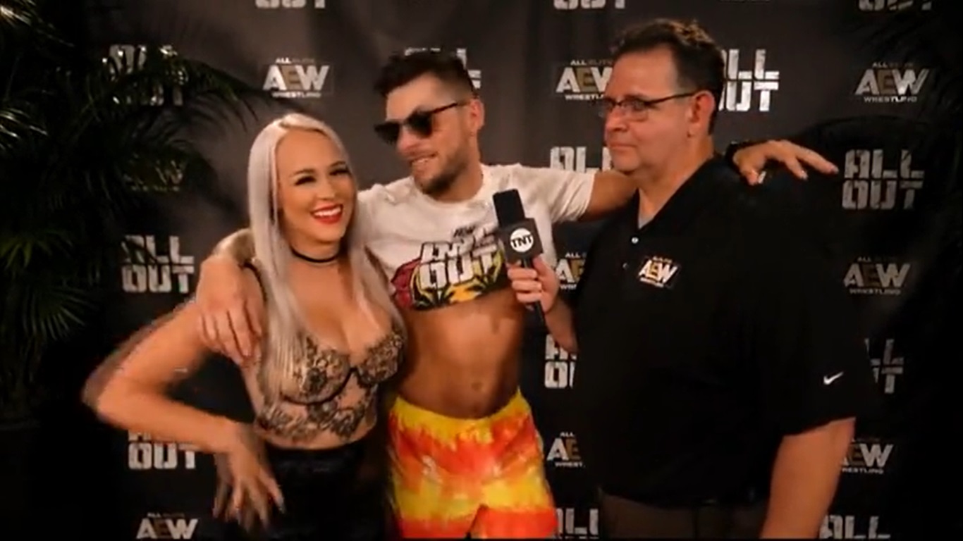 Penélope Ford Kip Sabian AEW ALL OUT 2020 7