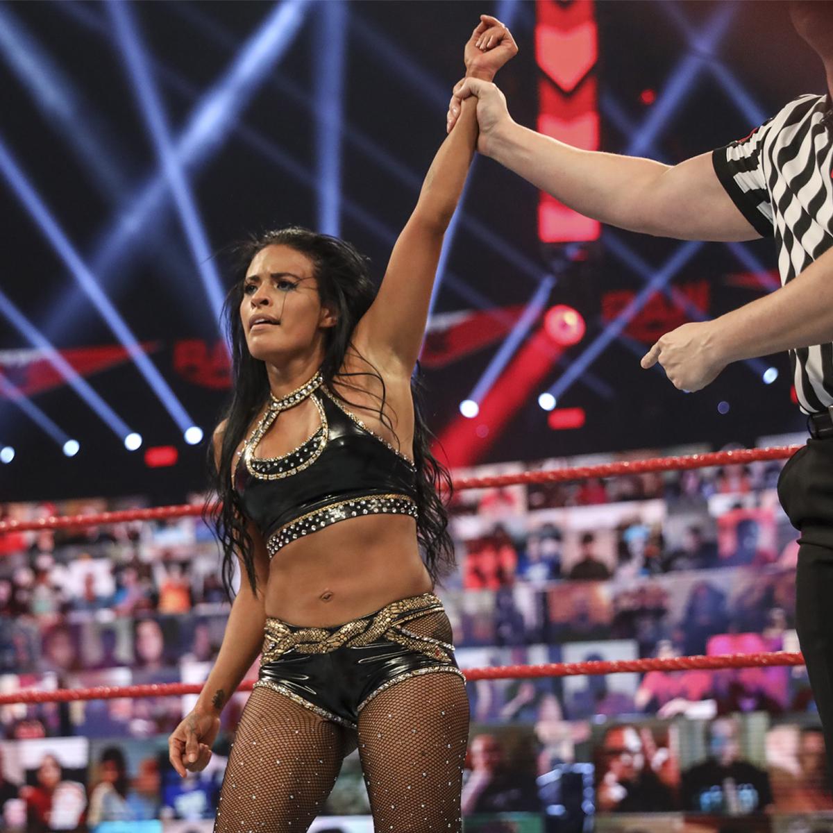 Zelina Vega en el episodio de Raw del 21 de septiembre de 2020 - WWE