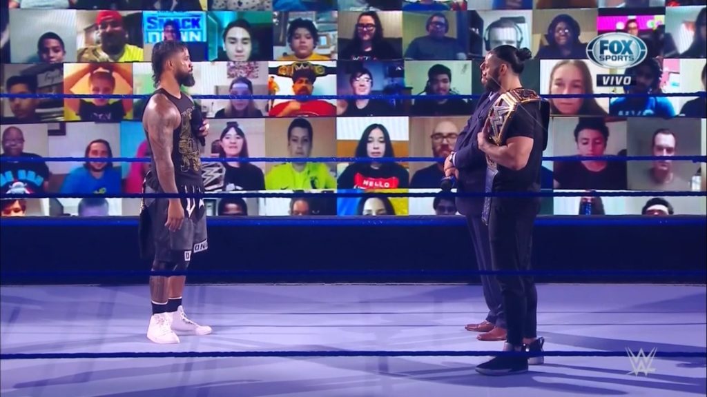 jey uso y roman reigns smackdown 11 de septiembre 2020