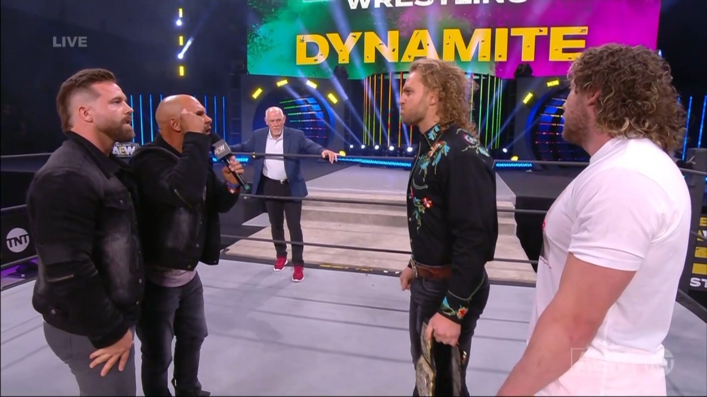 FTR con Kenny Omega y Adam Page - AEW Dynamite 2 de septiembre 2020