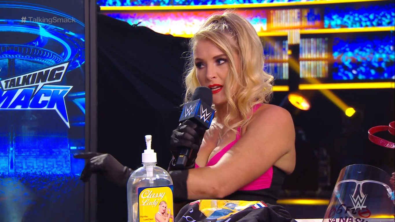 Lacey Evans en Talking Smack - WWE Network