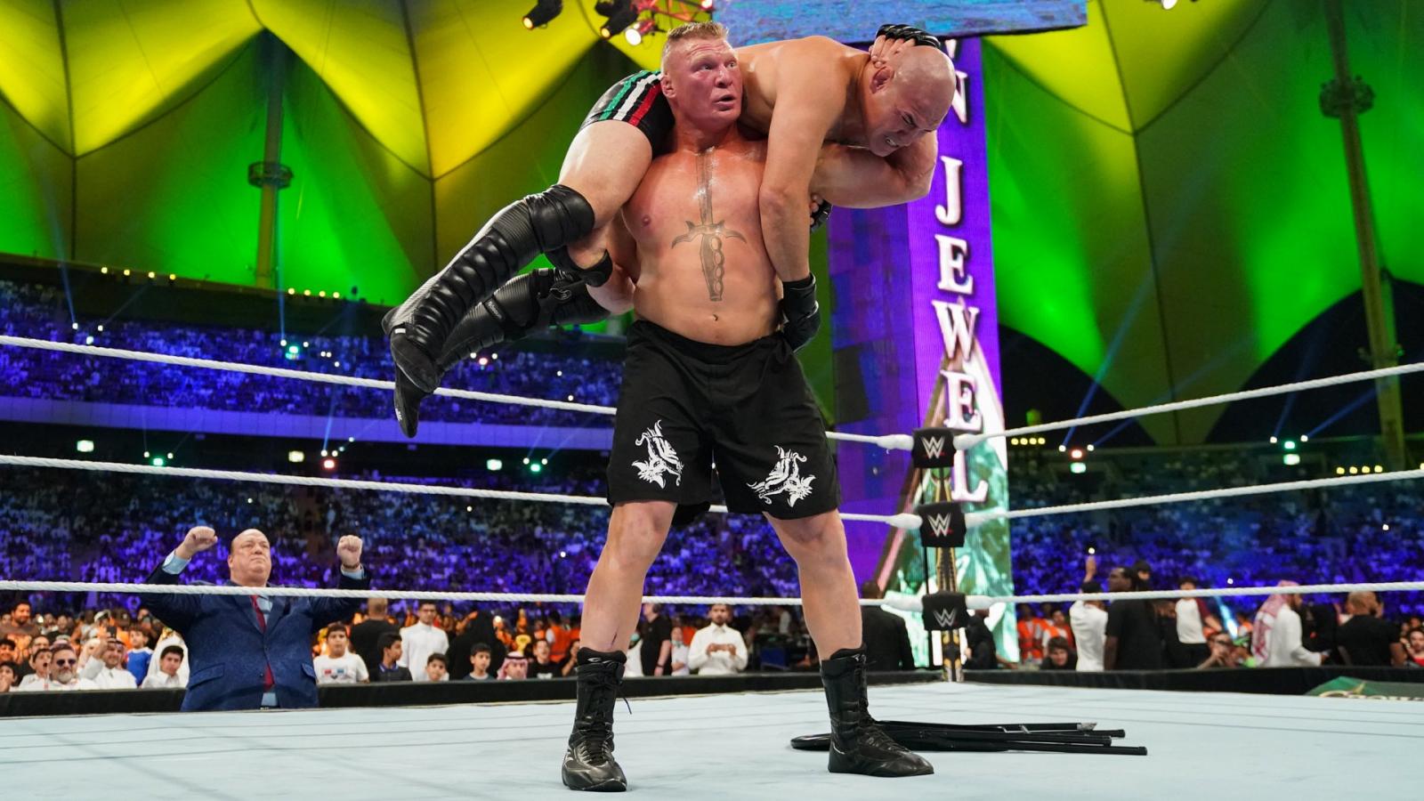 Brock Lesnar vs Cain Velasquez - Crown Jewel 2019