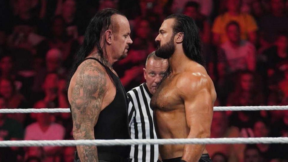 The Undertaker y Drew McIntyre en Extreme Rules 2019 - WWE