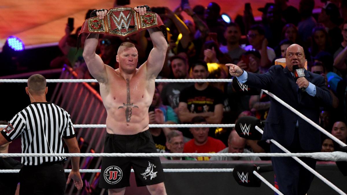 Brock Lesnar como Campeón Universal WWE / WWE