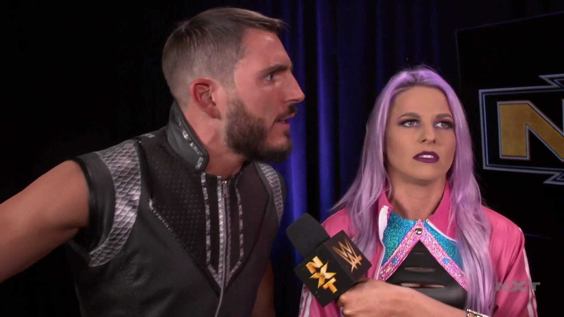 Johnny Gargano y Candice LeRae