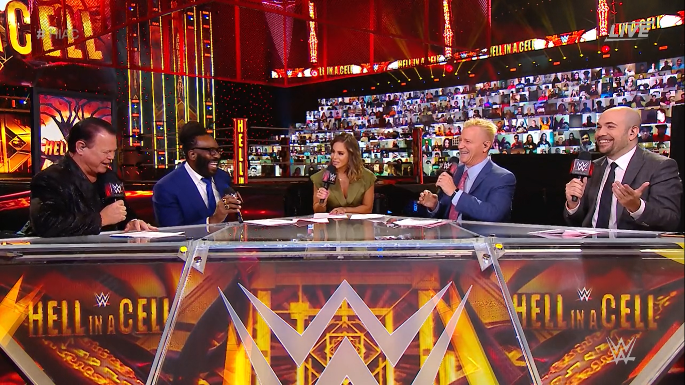 Panel del kickoff de Hell in a Cell 2020