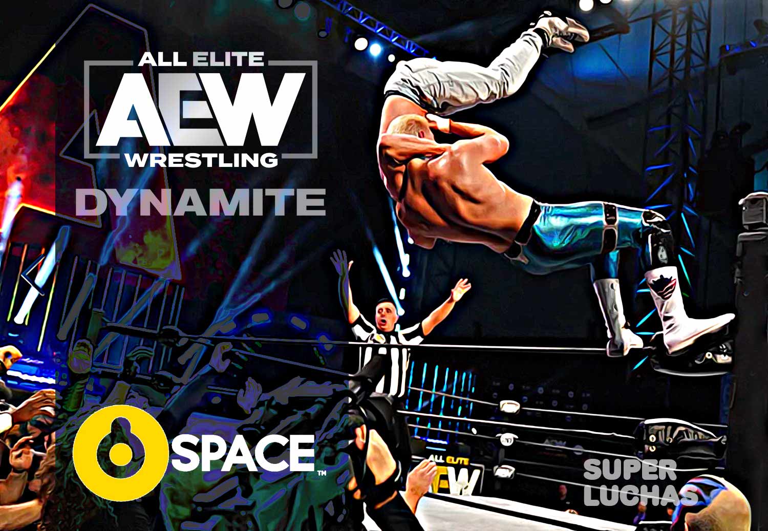 AEW broadcasts by Space already have date and time