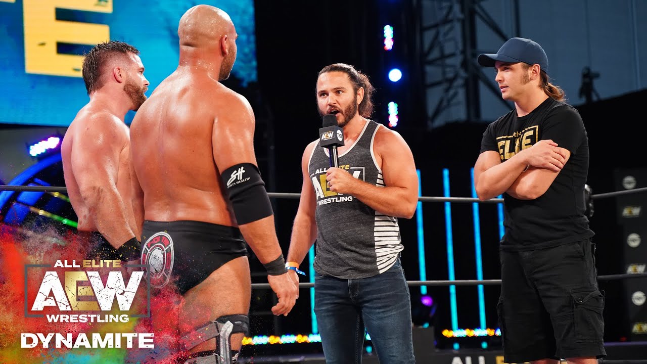 FTR y The Young Bucks en AEW Dynamite - AEW