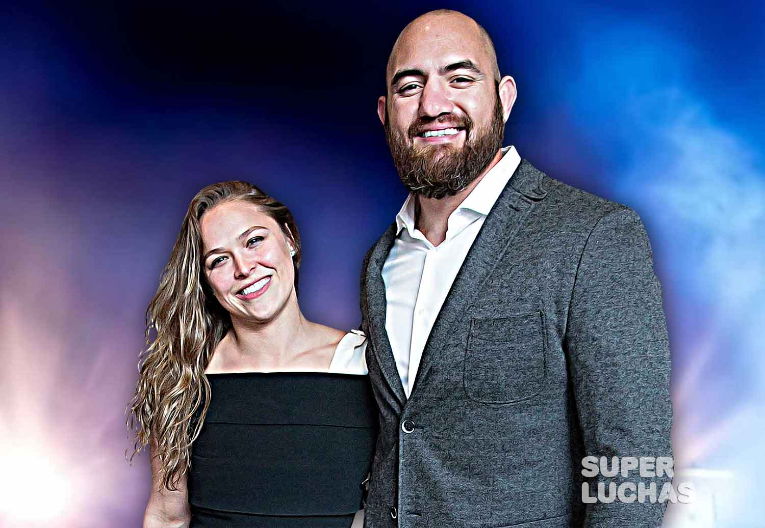 Ronda Rousey y Travis Browne